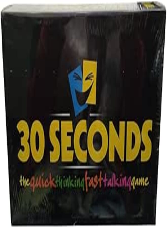 30 Seconds Board Game, Quick Thinking Fast Talking Game