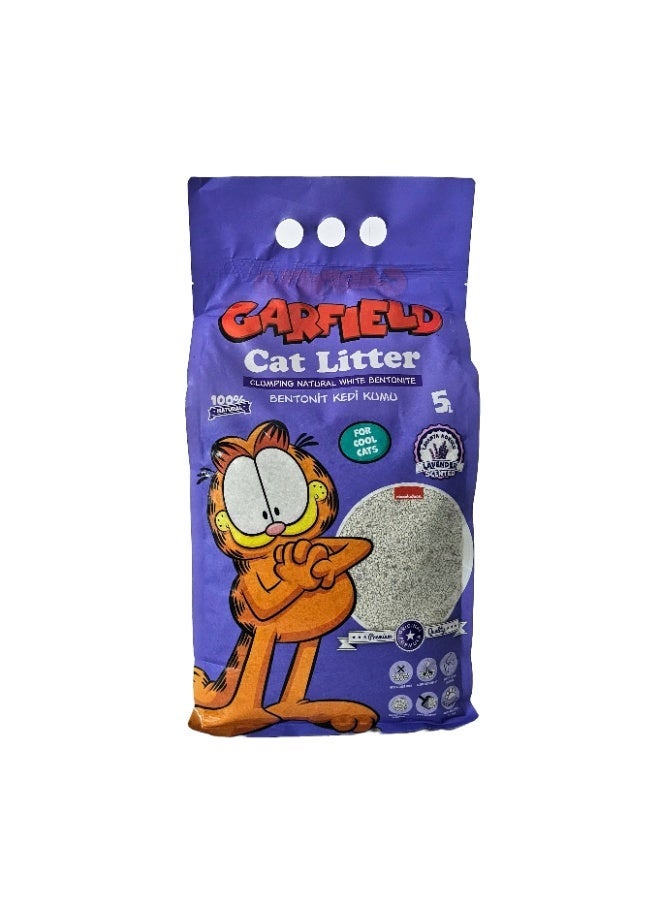 Garfield PET FAN GARFIELD Cat Litter 5L Lavender Scented - Image 2