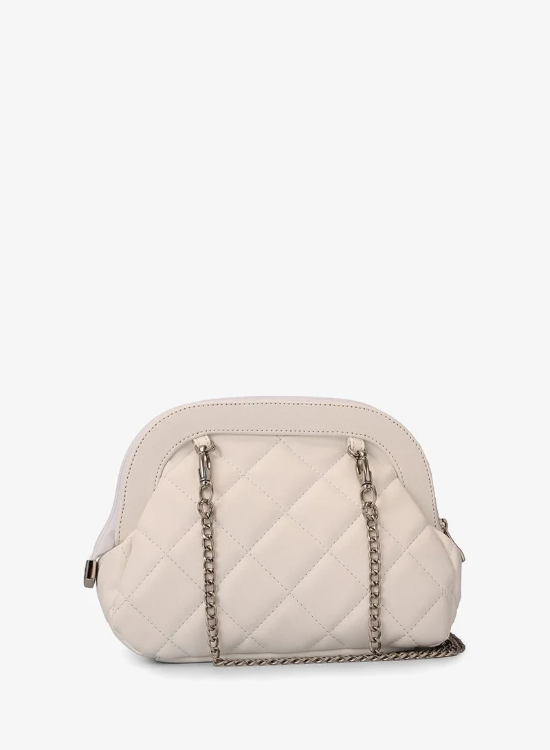 Carmen Steffens  Quilted Bag Cs White for Women | Best Price UAE