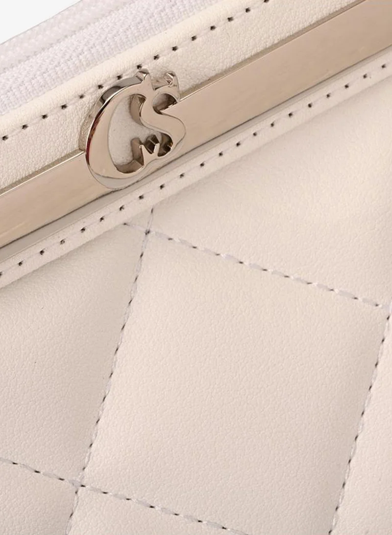Carmen Steffens  Quilted Bag Cs White for Women | Best Price UAE
