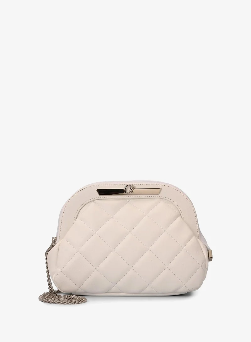 Carmen Steffens  Quilted Bag Cs White for Women | Best Price UAE