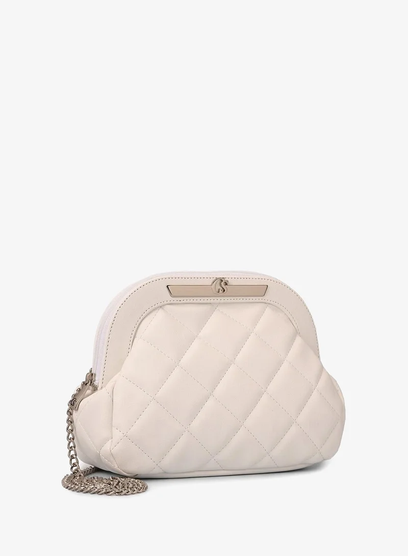 Quilted Bag Cs White