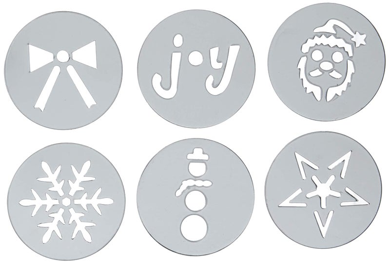 OXO Good Grips Cookie Press Holiday Disk Set Metallic