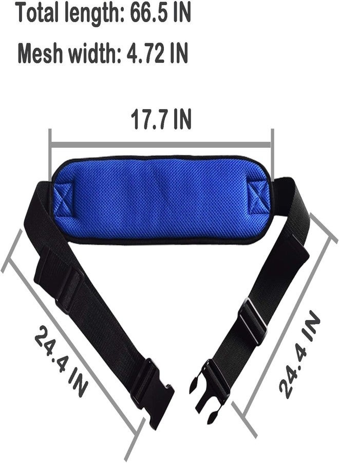 Ndola Wheelchair Safety Belt, Wheelchair Belt, Seat Belt for Wheelchair with Buckle, for Elderly People, Seniors, Patient - Image 2