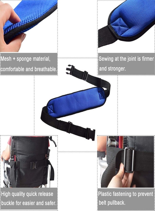 Ndola Wheelchair Safety Belt, Wheelchair Belt, Seat Belt for Wheelchair with Buckle, for Elderly People, Seniors, Patient - Image 3