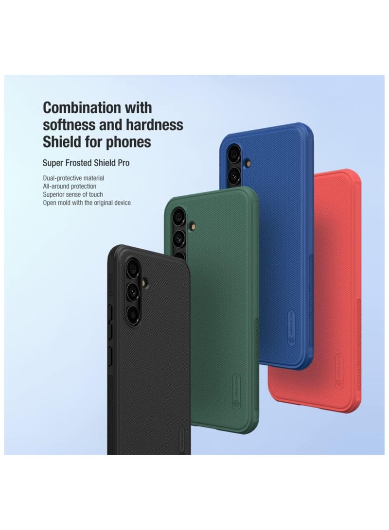 Nillkin Super Frosted Shield Pro Matte cover case for Samsung Galaxy A54 5G - Blue - Image 2