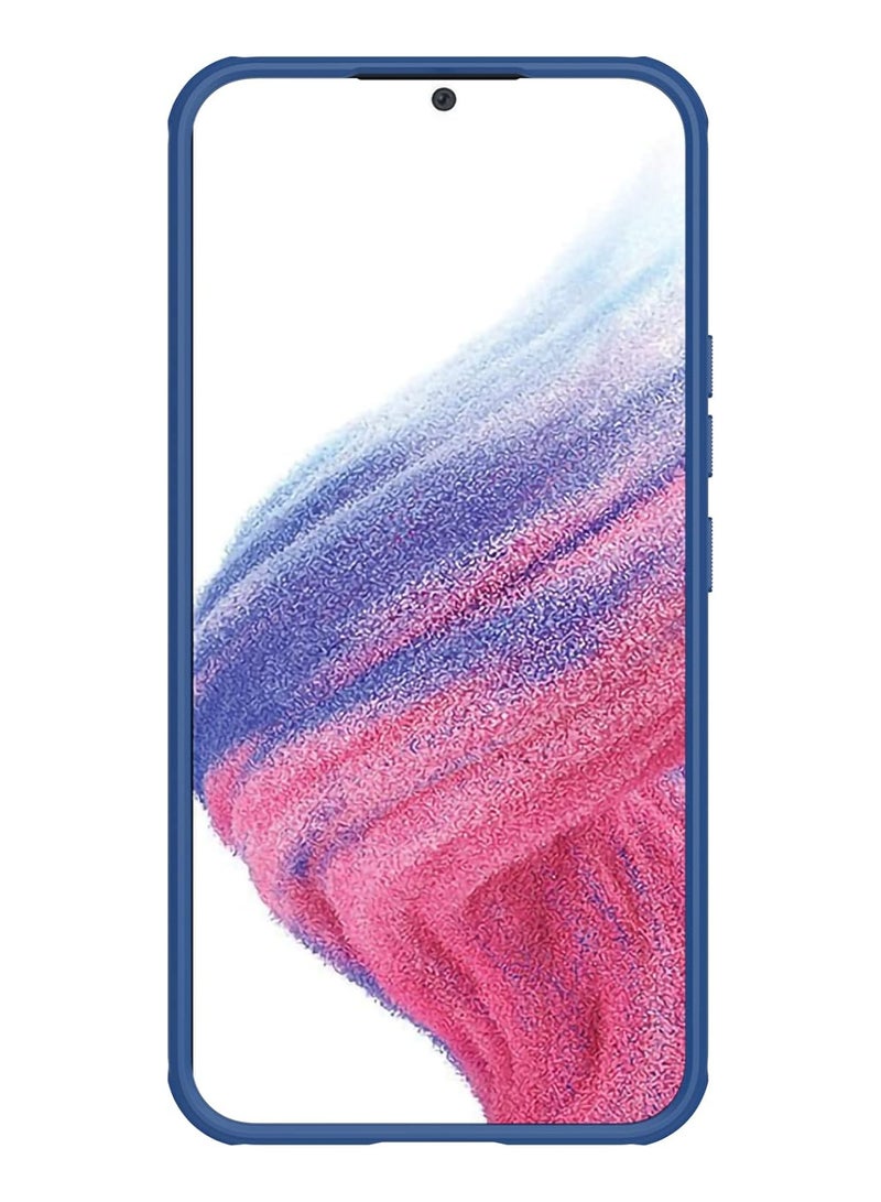Nillkin Super Frosted Shield Pro Matte cover case for Samsung Galaxy A54 5G - Blue - Image 5