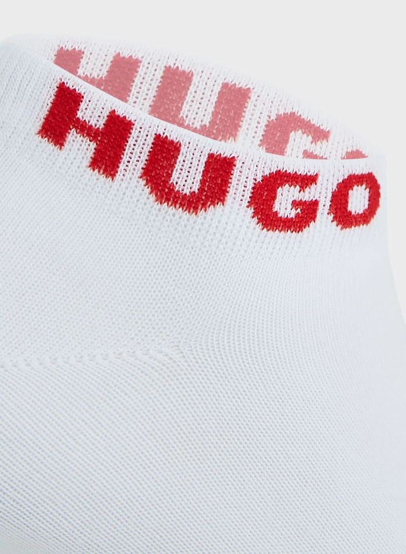 HUGO 3 Pack Logo Socks