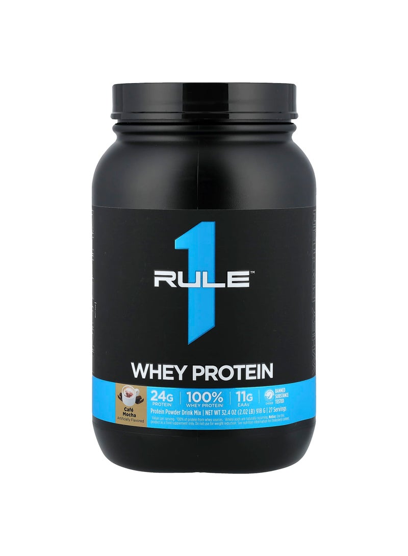 Whey Protein, Cafe Mocha, 2.02 lb (918 g)