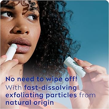 Nivea نيفيا 2 في 1 مقشر شفاه بالصبار 48 جرام بلسم شفاه مغذي بالصبار وفيتامين E يقشر بلطف للحصول على شفاه ناعمة للغاية عناية مكثفة للشفاه لا حاجة لمسحها - Image 2