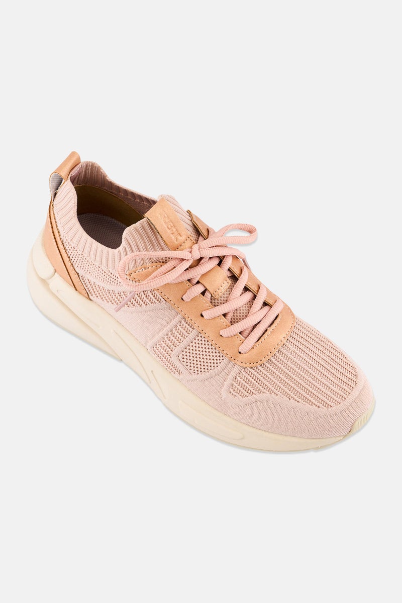 RBX Women Lace Up Outdoor Shoes, Light Pink - Image 1