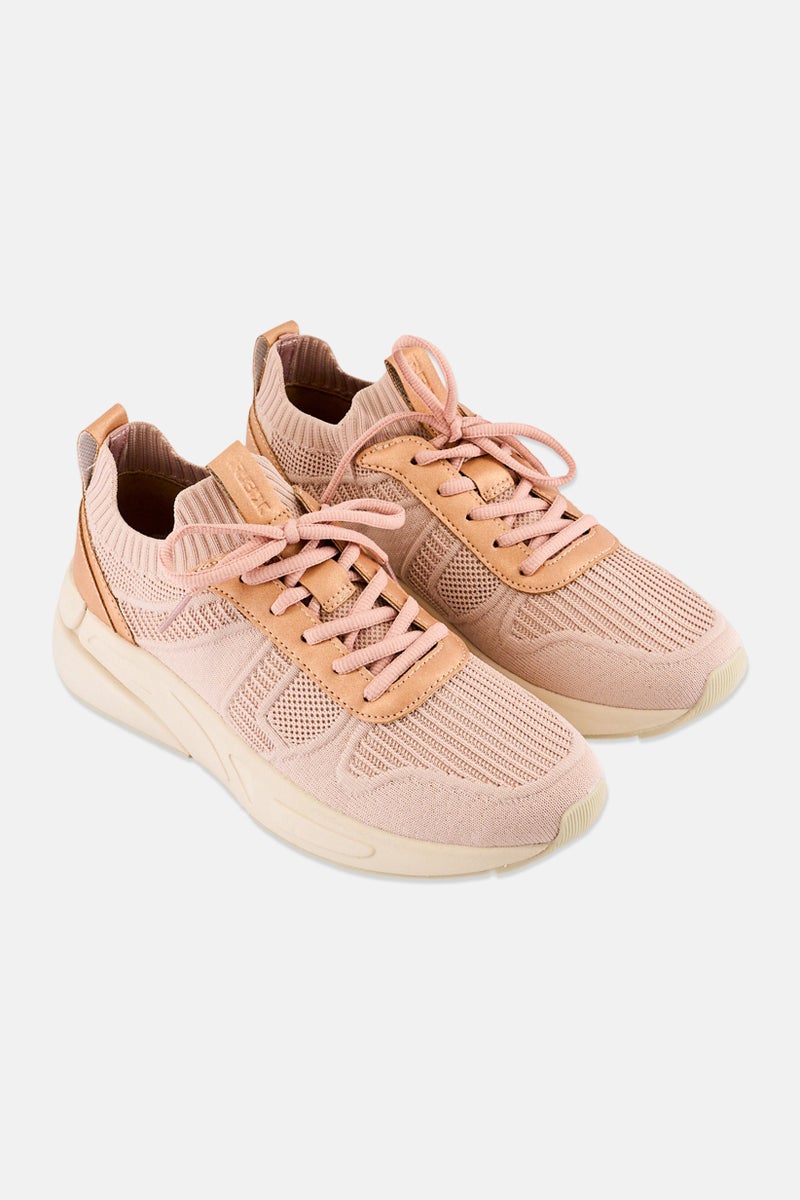 RBX Women Lace Up Outdoor Shoes, Light Pink - Image 3