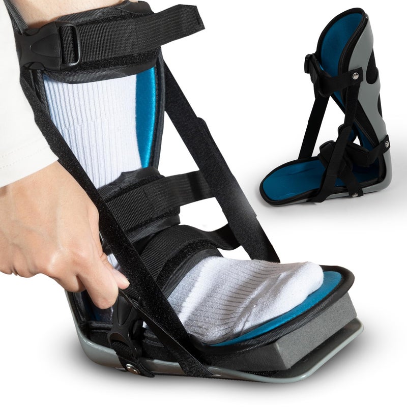 Alpha Medical Plantar Fascitis Night Splint Heel Foot Pain PF Brace L4398 Small Mens shoe size less than 7 Womens shoe size less than 75 - Image 3