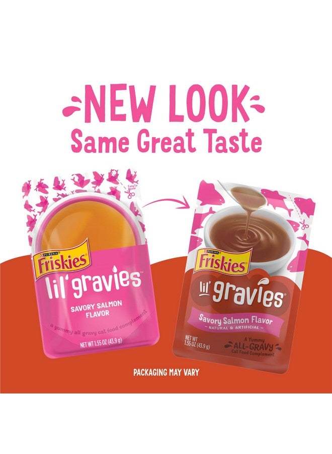 فريسكس طعام القطط بورينا فريسكيز ليل جريفز اللذيذ بنكهة السلمون، مُكمّل غذائي قابل لللعق - عبوة من ١٦ كيسًا، وزن ١٫٥٥ أونصة - Image 2