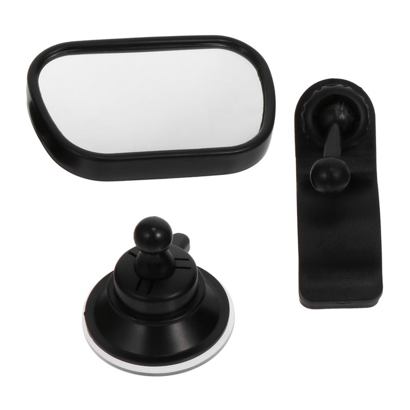 Universal Car Rear View Mirror Adjustable Wide Angle for Child Safety Monitoring - Image 2