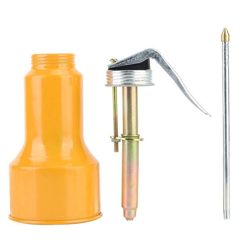1 Pcs High pressure Machine Oiler Aluminum Alloy Pump Metal Oil Can Gun(400g) - Image 3