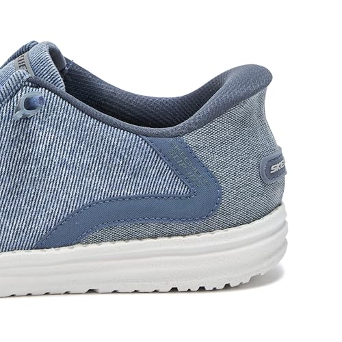 SKECHERS حذاء سكيشرز للرجال - ميلسون-كورونادو، دنيم، 8.5 عريض - Image 4