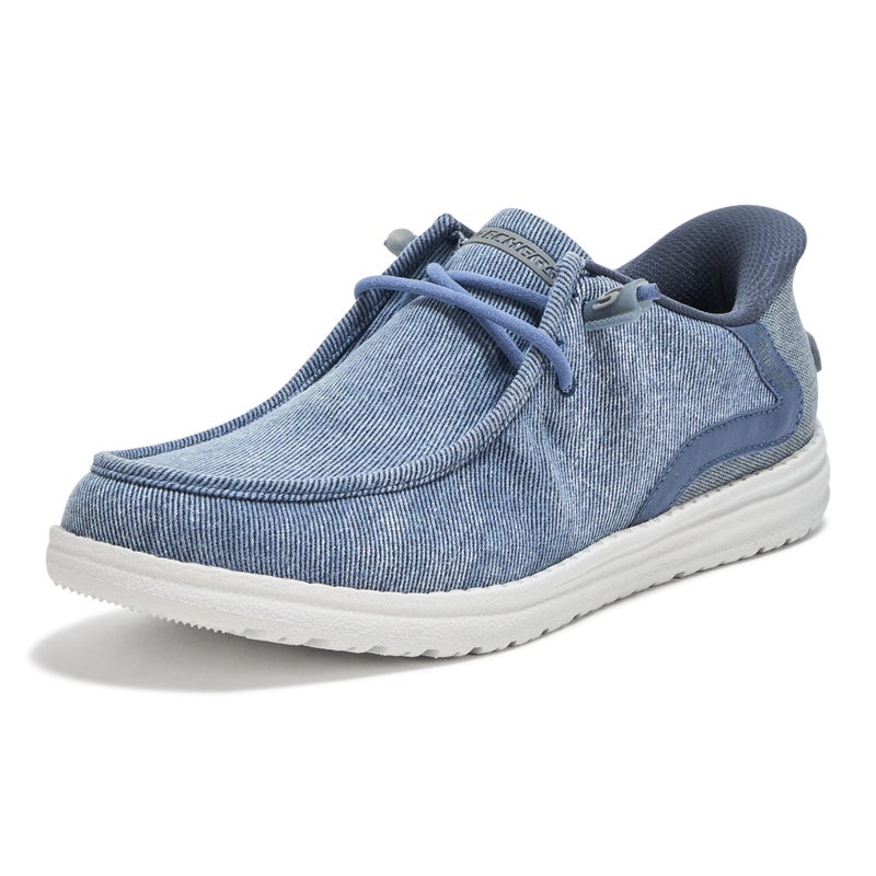 SKECHERS حذاء سكيشرز للرجال - ميلسون-كورونادو، دنيم، 8.5 عريض - Image 5