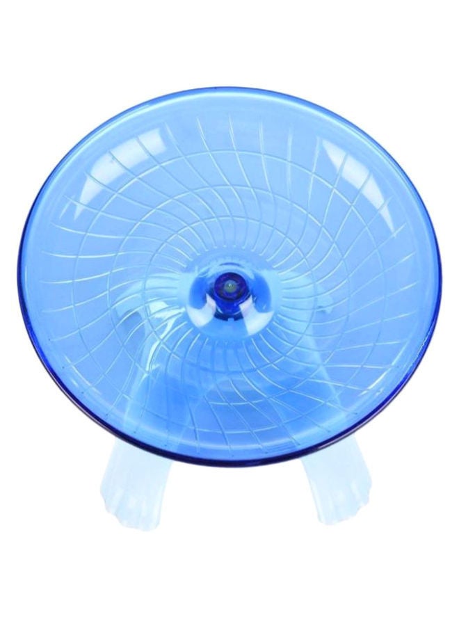 NIBEMINENT Flying Saucer Exercise Wheel Blue/White