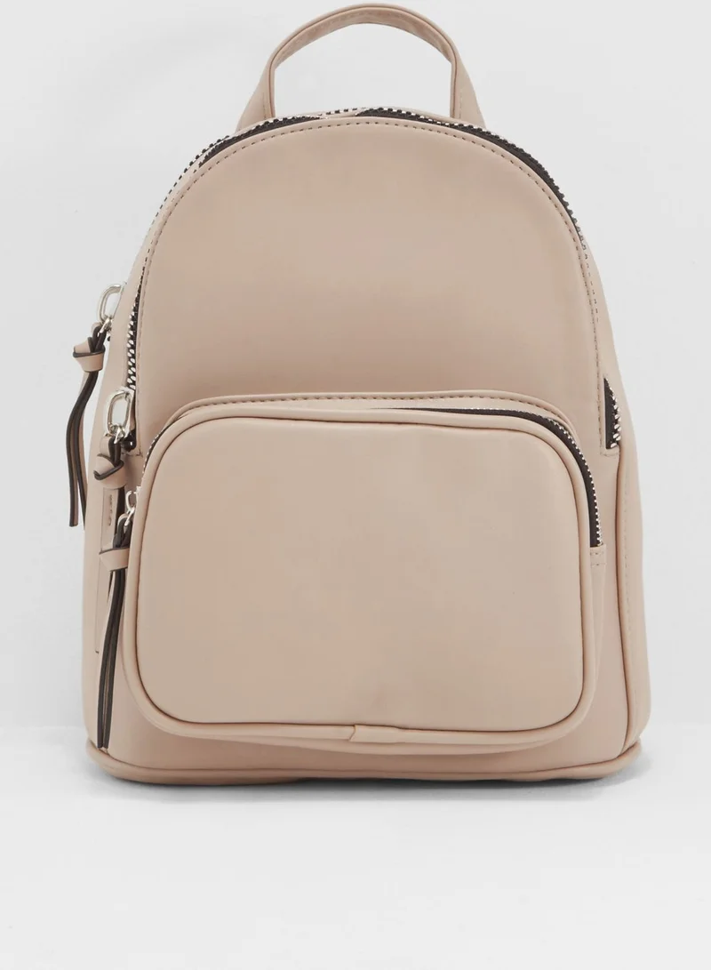 NEW LOOK Mini Chunky Zip  Backpack