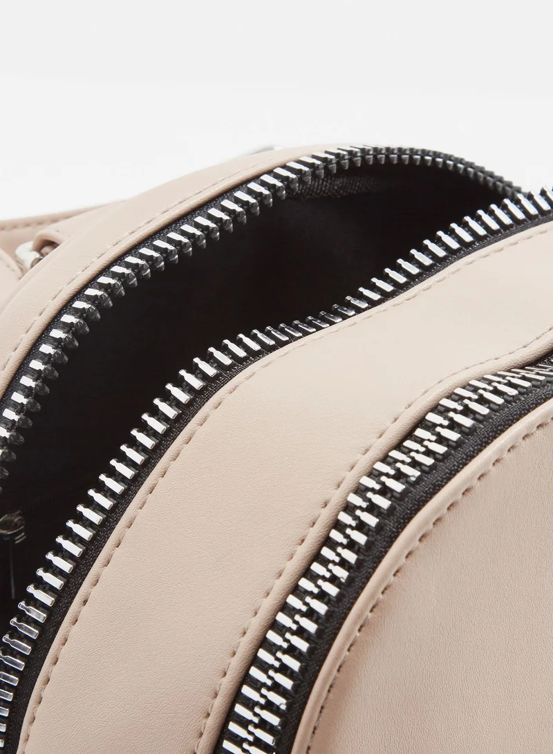 NEW LOOK Mini Chunky Zip  Backpack