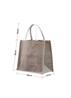 AIWANTO 4Pcs Shopping Bag Reusable Bag for Shopping Tote Bag Beach Bag Women Grocery Bag With Handle  - Image 2