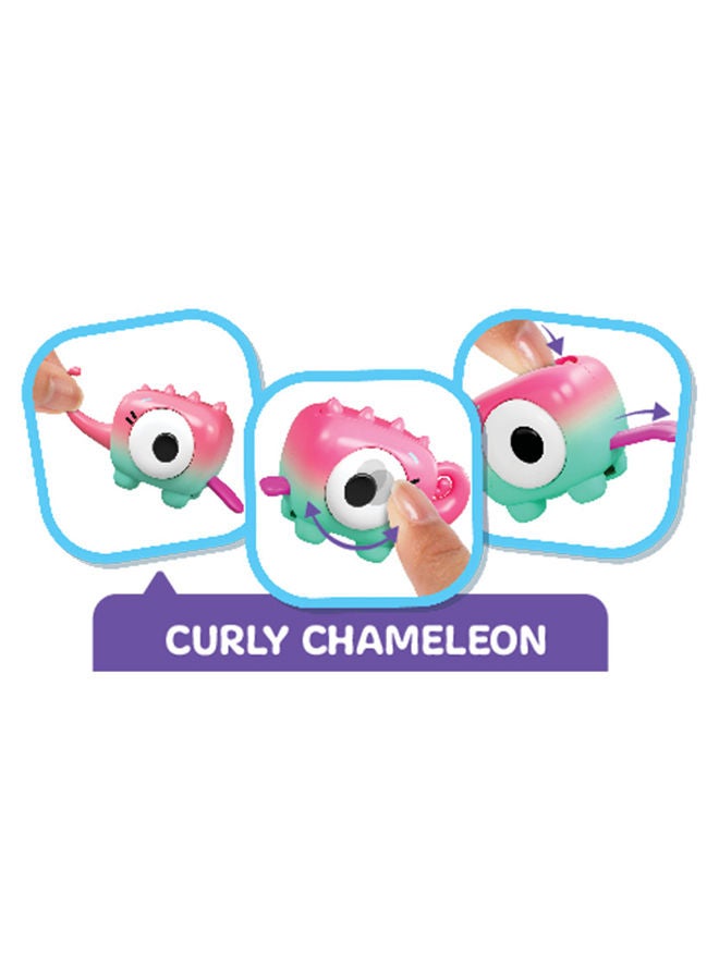 LITTLE LIVE PETS لعبة سكويركي 3 قطع - قرد معدني جريء - Image 4