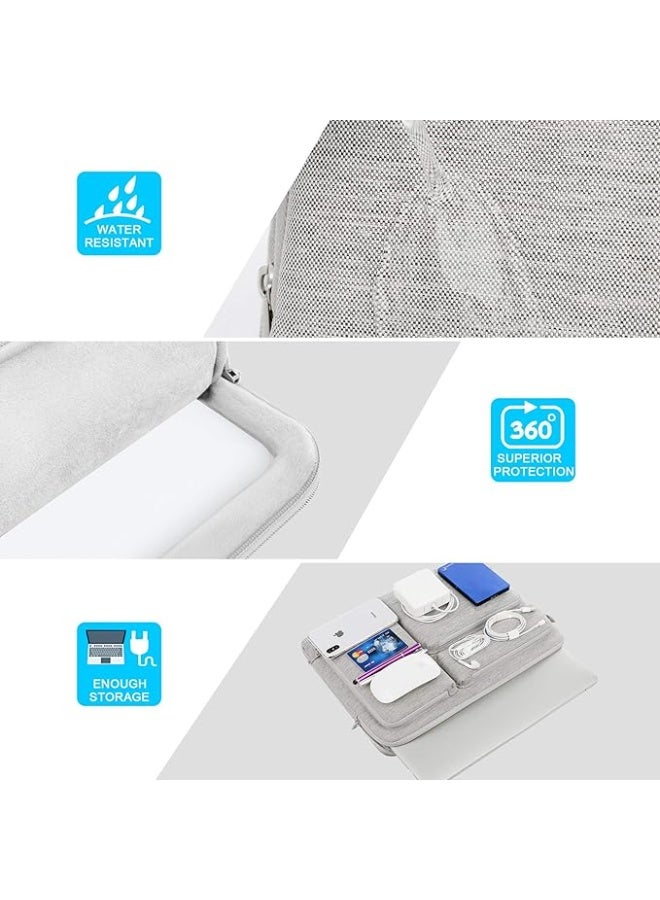 Lacdo 360° Protective Laptop Sleeve Case for 14 inch HP Chromebook 14 / X360 14a / HP Stream 14, Acer Swift/Chromebook 314, 14" IdeaPad chromebook S330 ASUS Dell Portable Laptop Computer Bag - Image 5