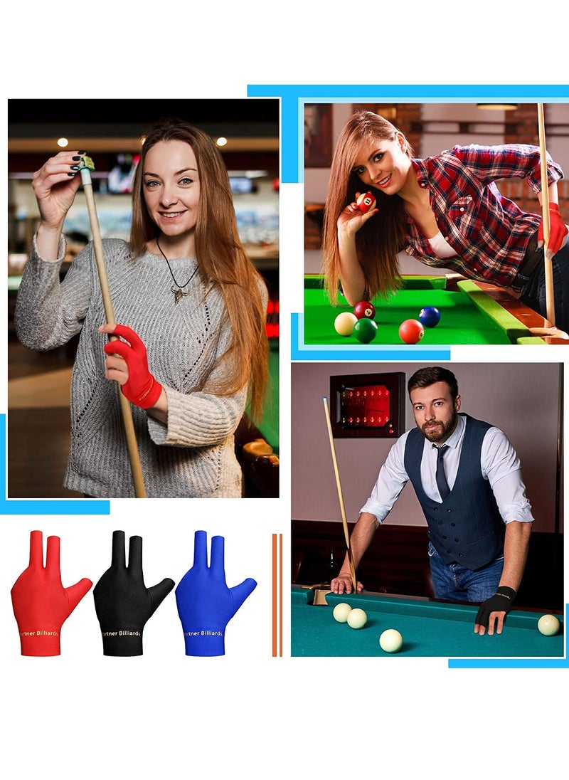 Breathable and Comfortable Billiard Pool Gloves Fits on Left Hand Glove Elastic Shooters Snooker Cue Sports Show Pool Gloves  for Snooker Cue Sport, for Women and Men 9Pcs - pzsku/Z00158CF5A852C92E2DA1Z/45/_/1717049094/3189571b-3cad-45f8-84da-396259503794