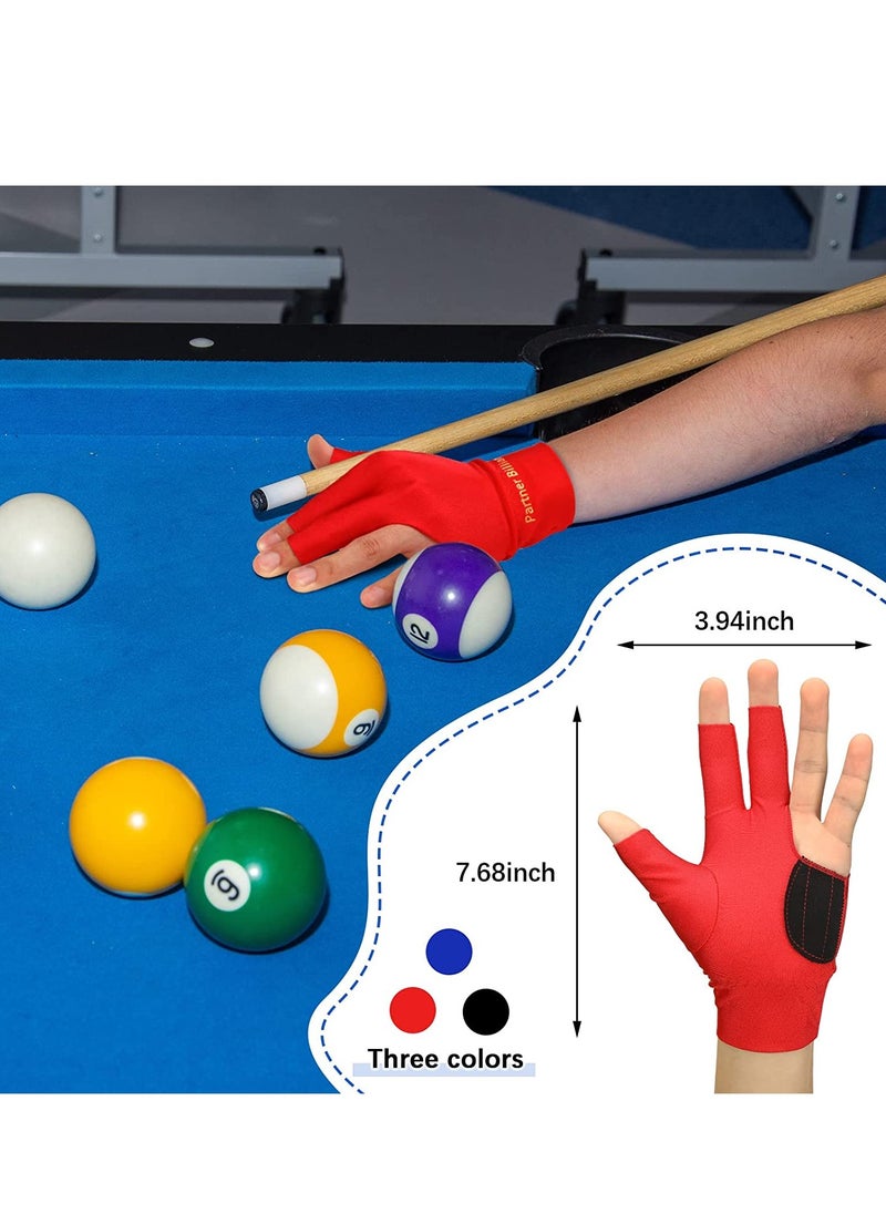 Breathable and Comfortable Billiard Pool Gloves Fits on Left Hand Glove Elastic Shooters Snooker Cue Sports Show Pool Gloves  for Snooker Cue Sport, for Women and Men 9Pcs - pzsku/Z00158CF5A852C92E2DA1Z/45/_/1717049105/1856d3a0-f202-4c1f-a258-f7794c3c7dd5