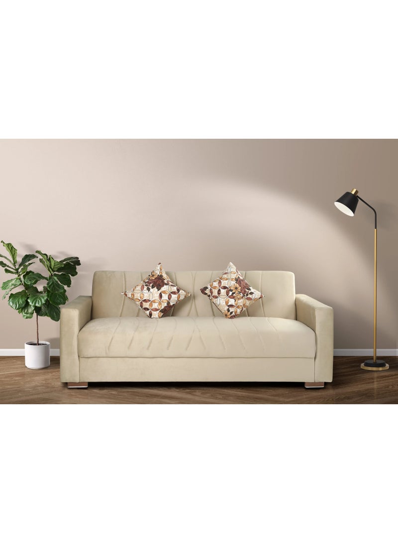 كنبة لاين جاجوار بيد (كنبة - شيزلونج - سرير ) 3 مقعد 210*100 سم + 2 خدادية - Image 1