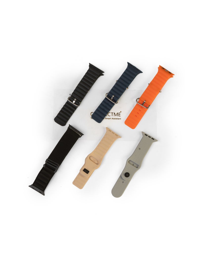X9+ Max Smartwatch ( 3 Month Warranty From MediaTech), 6  Straps, 49mm Amoled Display screen with 6 Watch Straps, Bluetooth 5.3 ,260mAH, Open AI New ChatGPT, WearFit Pro APP, IP67 Water Proof Level, 7 Days Battery Life, Pro-level Sports Modes, Blood oxygen & Pressure test ,Heart Rate Monitor, Sleep Monitoring( 3 month Warranty)