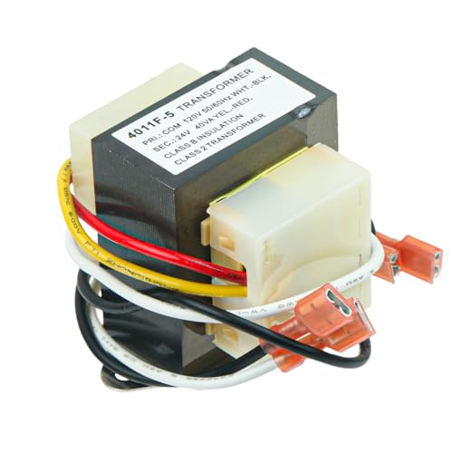 SYFLYH Replacement HVAC Transformer 120 to 24V 40VA #46-24124-06 for Rheem Furnace 46-24124-06 Basler Electric BE161640GDD 29M7101 4011F-5 HVAC Furnace Transformer - Image 1