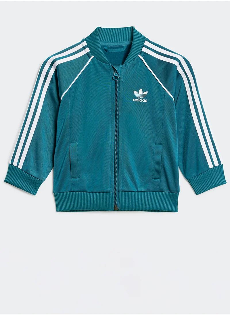 adidas Originals Infant 3 Stripes Essential Tracksuit