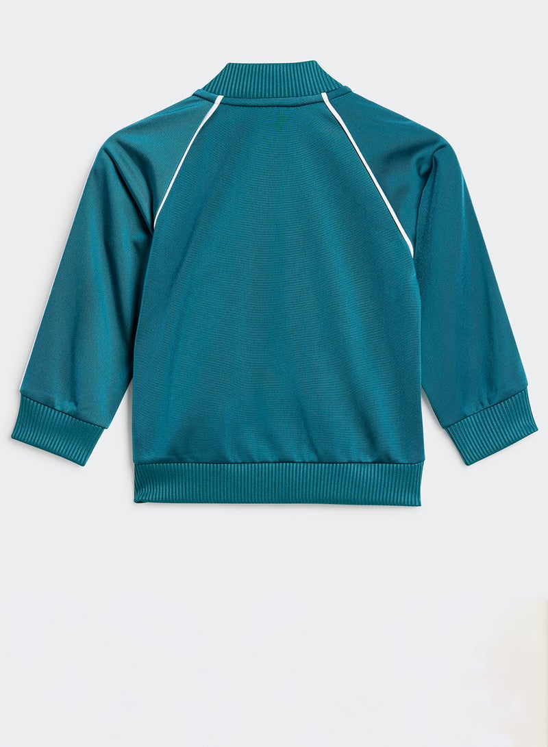 adidas Originals Infant 3 Stripes Essential Tracksuit  - Image 3