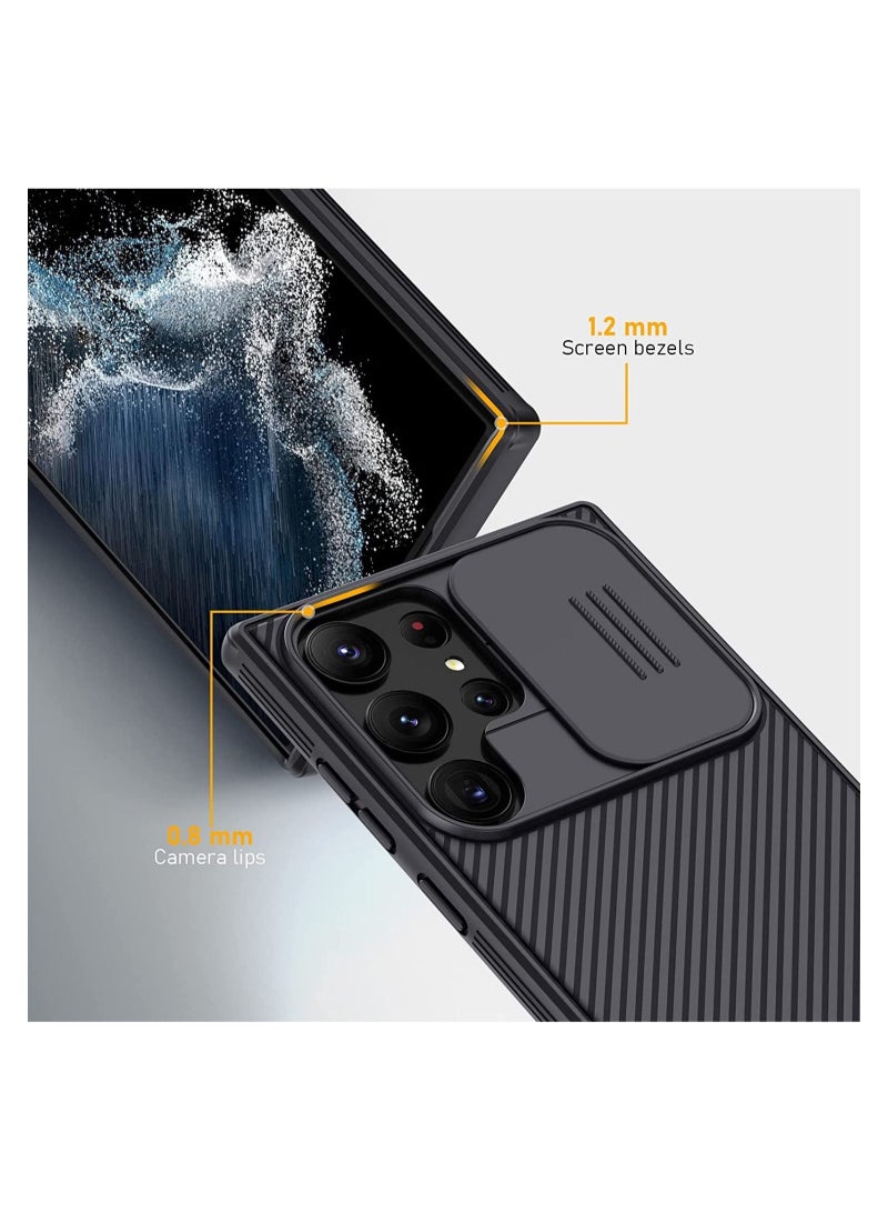 Nillkin Case Compatible with Samsung Galaxy S23 Ultra 5G, Camera Protection with Slide Camera Cover, Slim Stylish Protective Case for Galaxy S23 Ultra 6.8" - Image 4