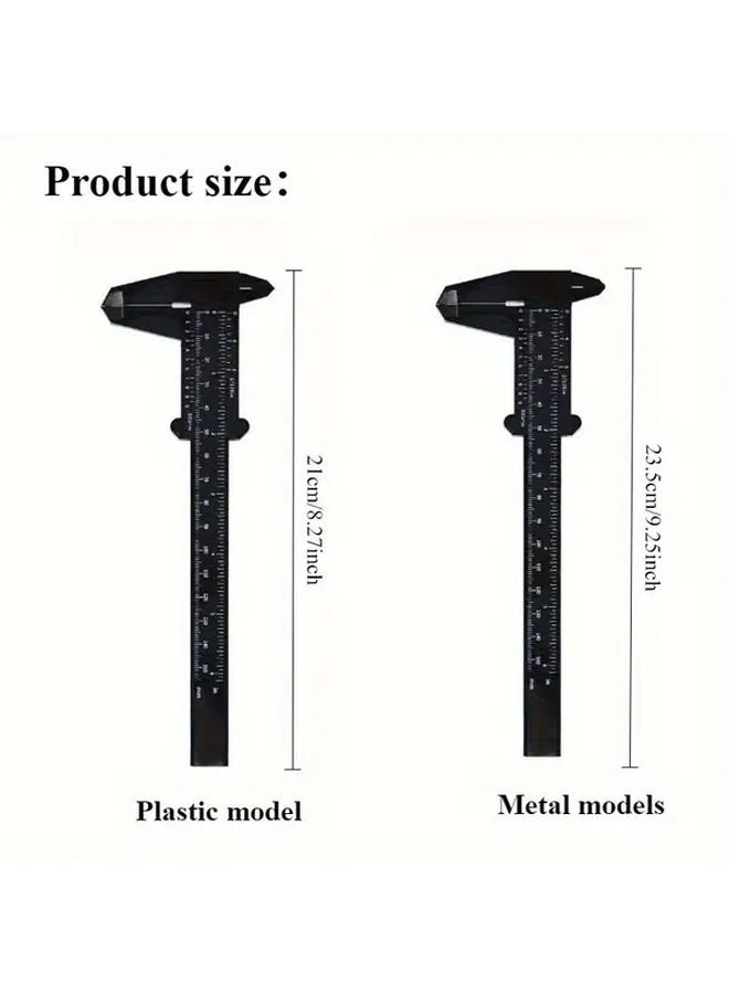 Metal Model High Precision Vernier Caliper 4 In 1 Multi Purpose Measuring Tool Laser Scale No Battery Needed - Image 4