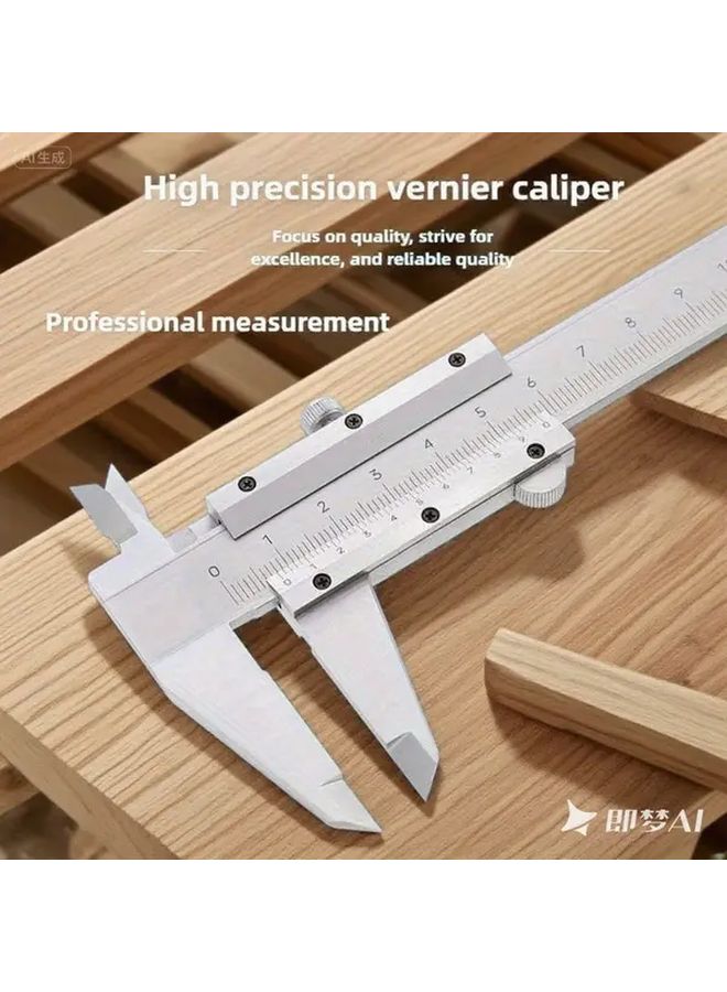 Metal Model High Precision Vernier Caliper 4 In 1 Multi Purpose Measuring Tool Laser Scale No Battery Needed - Image 5