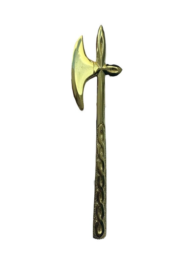AAR Scottish Kilt Pin Battle Axe Gold Finish - Image 1