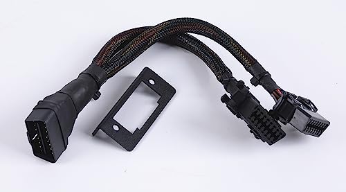 MITOB Underdash OBD2 Splitter Y Cable OBDII 1 Male to 2 Female Splitter 20awg Thick Wire - Image 4