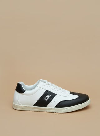 Men's Textured Lace-Up Low Ankle Sneakers - pzsku/Z00162F01FDB52BEC7FFAZ/45/_/1709891097/fa5a78de-3a10-4200-984e-61a970849a9a