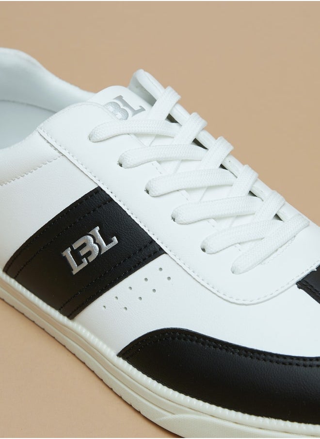 LBL by Shoexpress Men's Textured Lace-Up Low Ankle Sneakers  - Image 5