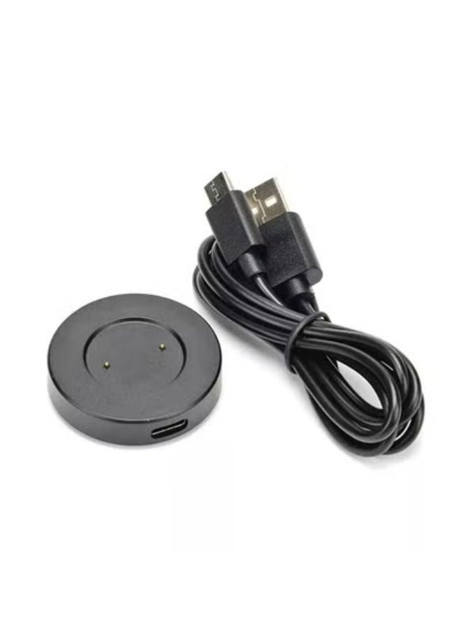 SHOPI USB Wireless Charging Dock Cradle For Huawei WATCH GT Black - Image 1