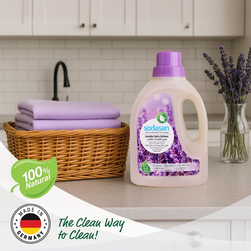 sodasan 100% Natural Lavender Fabric softener 750ml - Image 2
