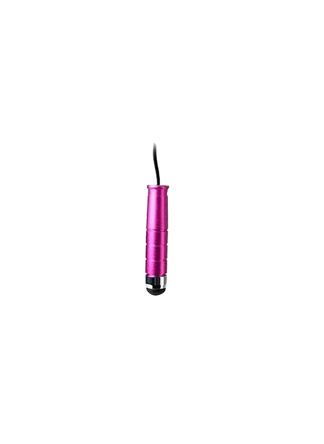 NIBEMINENT Mini Stylus Touch Pen Pink/Black/Silver 