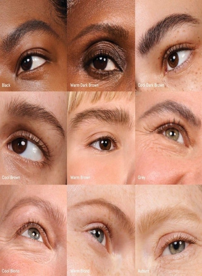 جلوسير أكثر لمعانًا  ولد  دهان الحواجب 2 في 1 طويل الأمد + قلم حواجب - بني بارد، مقاوم للتلطخ، تحديد قابل للبناء عليه - Image 5