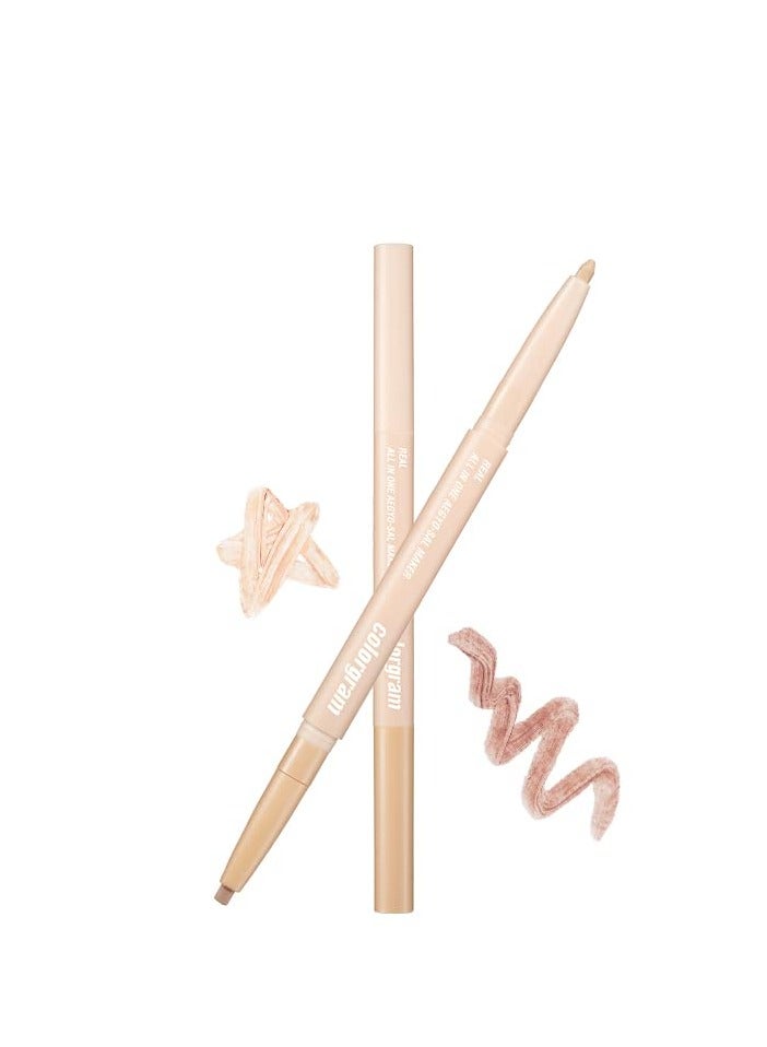 COLORGRAM COLORGRAM Under Eye Highlighter Stick 03 Real Tone | Silky-Smooth Long-Lasting Highlighter & Contouring Stick for Smudge-Proof, Shining Daily Makeup | K-Beauty Face Highlighters & Luminizers - Image 1