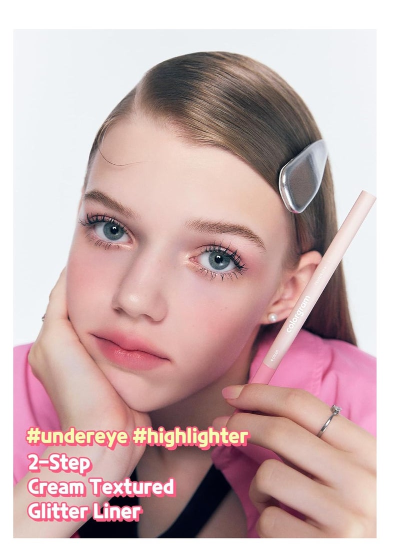 COLORGRAM COLORGRAM Under Eye Highlighter Stick 03 Real Tone | Silky-Smooth Long-Lasting Highlighter & Contouring Stick for Smudge-Proof, Shining Daily Makeup | K-Beauty Face Highlighters & Luminizers - Image 3