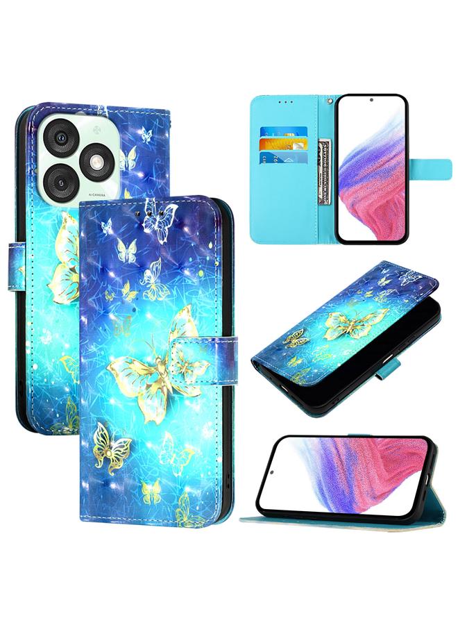 S-TOP Case For Itel A50 3D Painting Horizontal Flip Leather Phone Case - Image 1