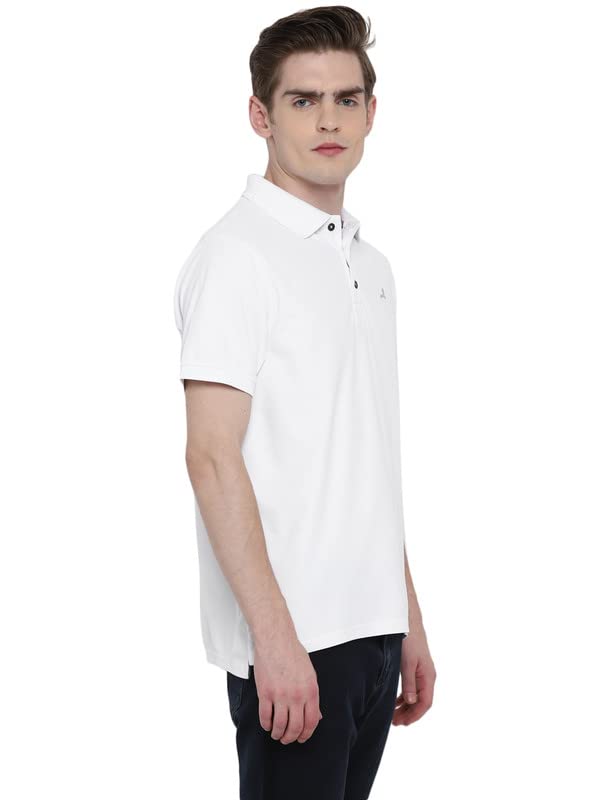 AMERICAN CREW Kooltex Polo T-Shirt for Men (AC648-M_White) - Image 4